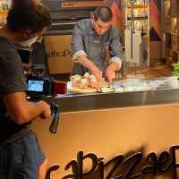 L’aretino Riccardo Pancini protagonista a “Mica pizza e fichi” di La7