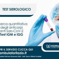 Test sierologico quantitativo anticorpi anti Sars-CoV-2