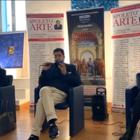 Successo per la conferenza di Salvo Nugnes con Alberoni, Sagnelli, Grifoni e Urbani a Spoleto Arte 