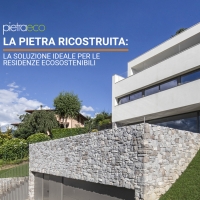 La pietra ricostruita: la soluzione ideale per le residenze ecosostenibili.