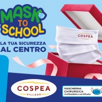 Il Centro Commerciale Cospea Village presenta “MASK TO SCHOOL”