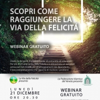 Webinar de La Via della Felicità e la Federazione Islamica del Veneto