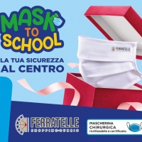 Il Centro Commerciale Ferratelle presenta “MASK TO SCHOOL”