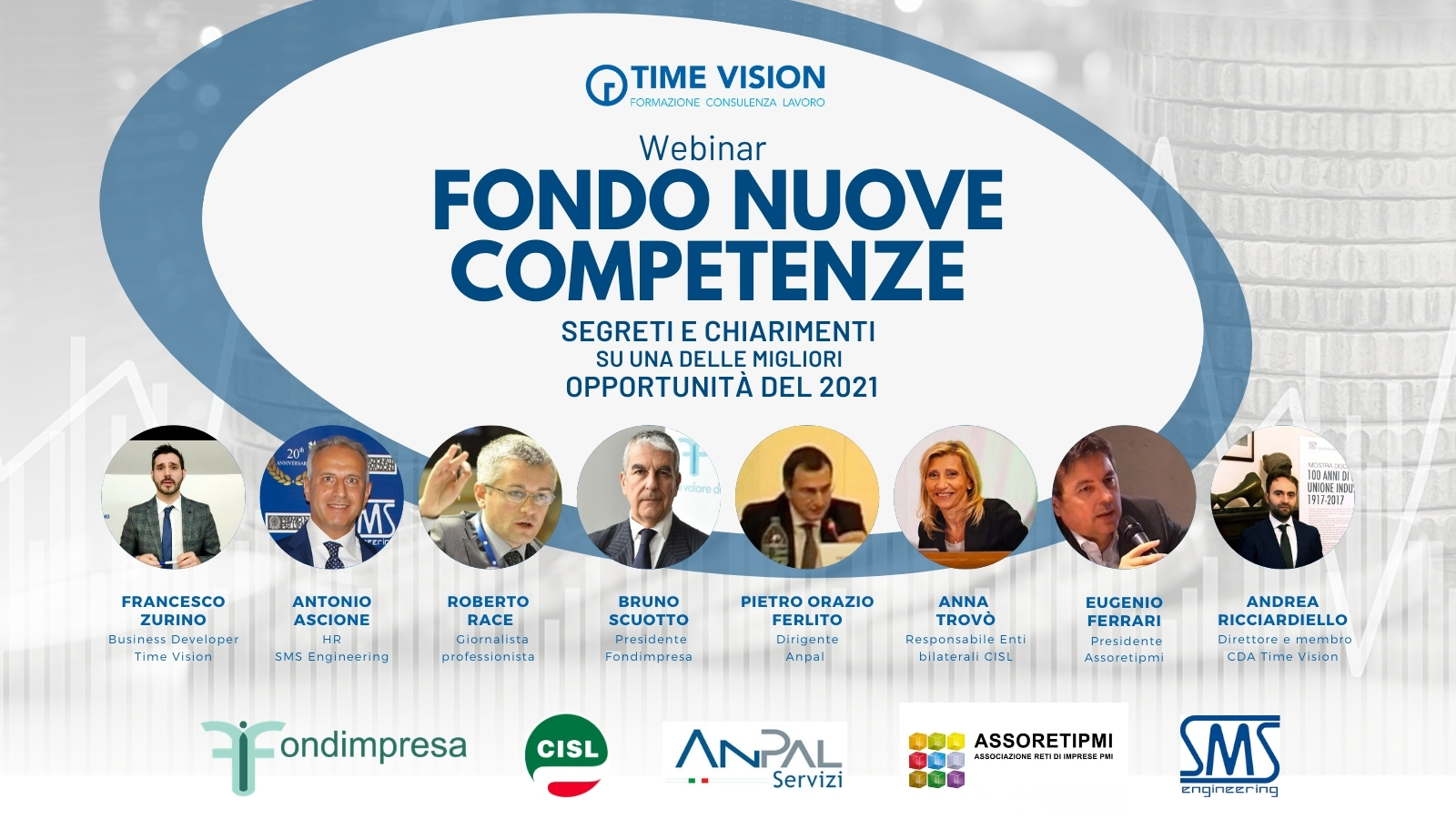 Fondo Nuove Competenze: dirigente Anpal conferma la proroga durante il webinar organizzato da Time Vision