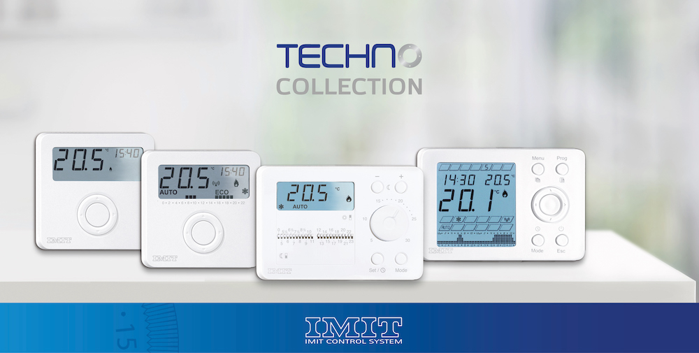 Gamma Techno di IMIT Control System. Termoregolazione semplice ed efficiente