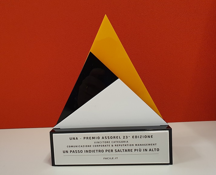 Facile.it vince il Premio Assorel nella categoria Comunicazione Corporate & Reputation Management