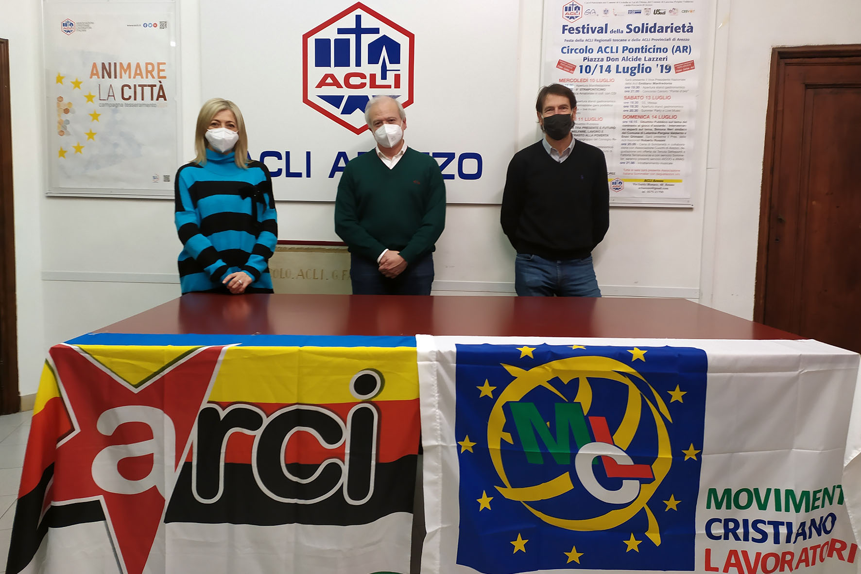 Acli, Arci e Mcl unite per la riapertura dei circoli