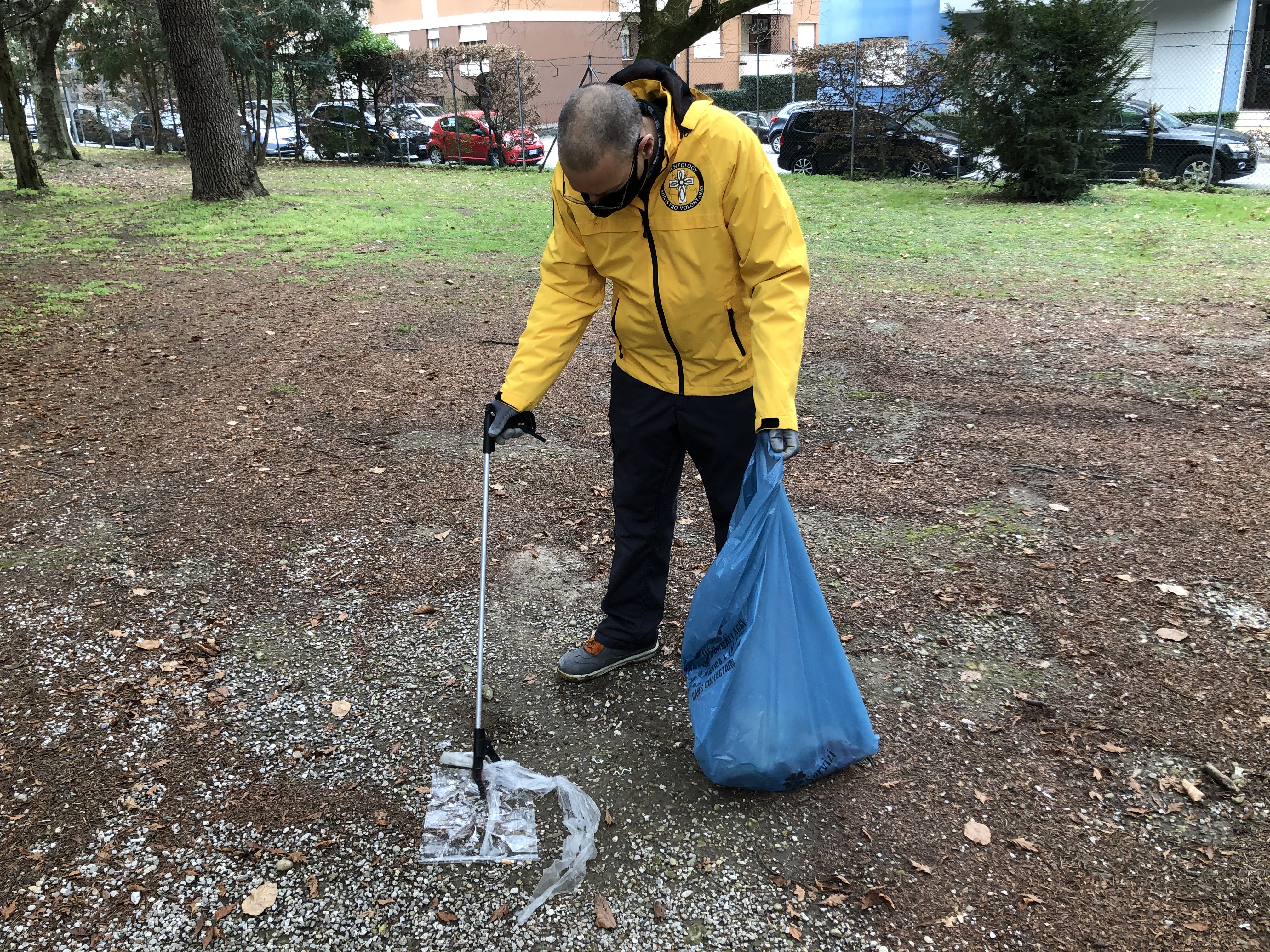 Completata la pulizia al Parco Galvani