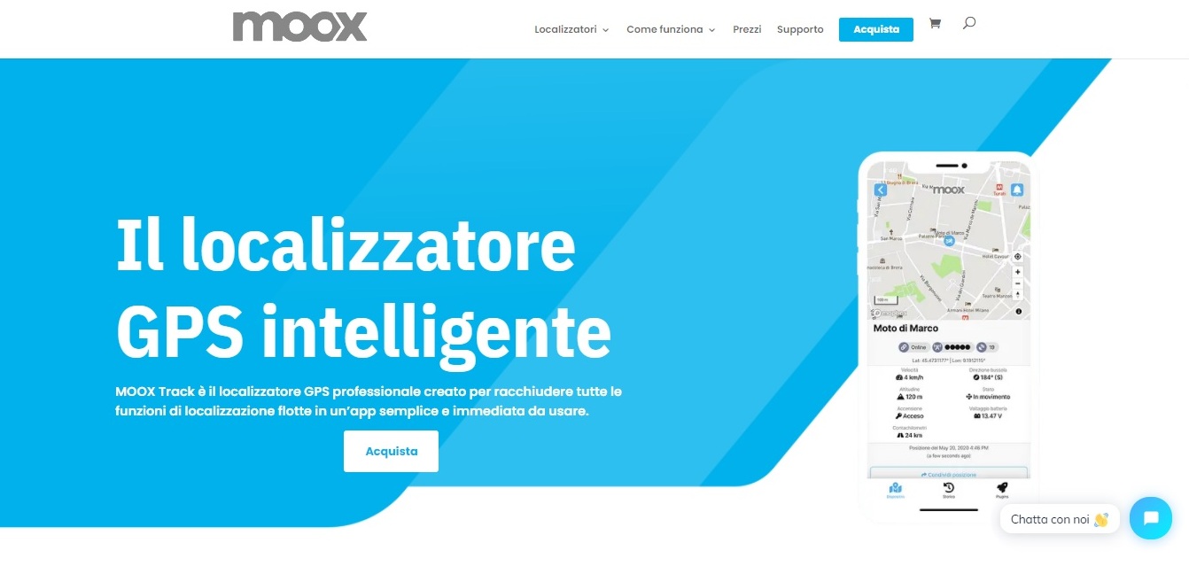 GPS MOOX Track, ecco il localizzatore GPS intelligente