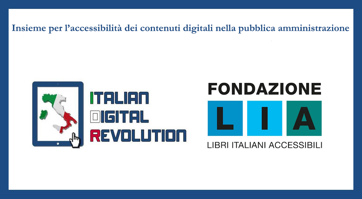 Accessibilità dei contenuti web, Aidr e Lia sostengono la pubblica amministrazione