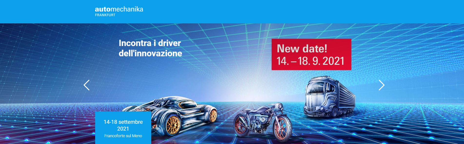 Brecav presente alla prossima Fiera Internazionale Automechanika Francoforte