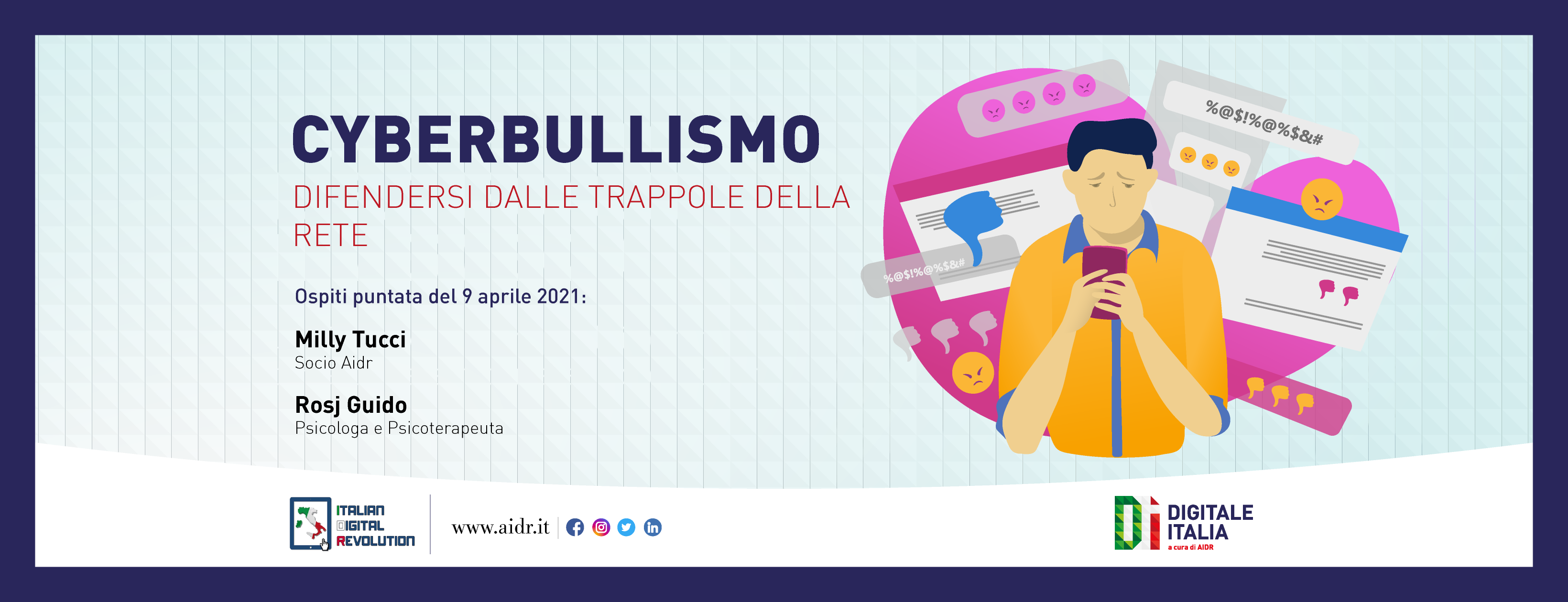 Vincere il cyberbullismo, approfondimento a Digitale Italia