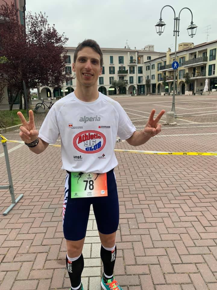 Stefano Emma, vice Campione Italiano corsa su strada 12h km 136,72 