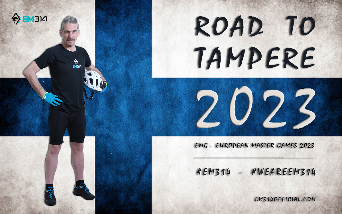 Emmanuele “EM314” Macaluso a caccia degli European Master Games finlandesi di Tampere 2023