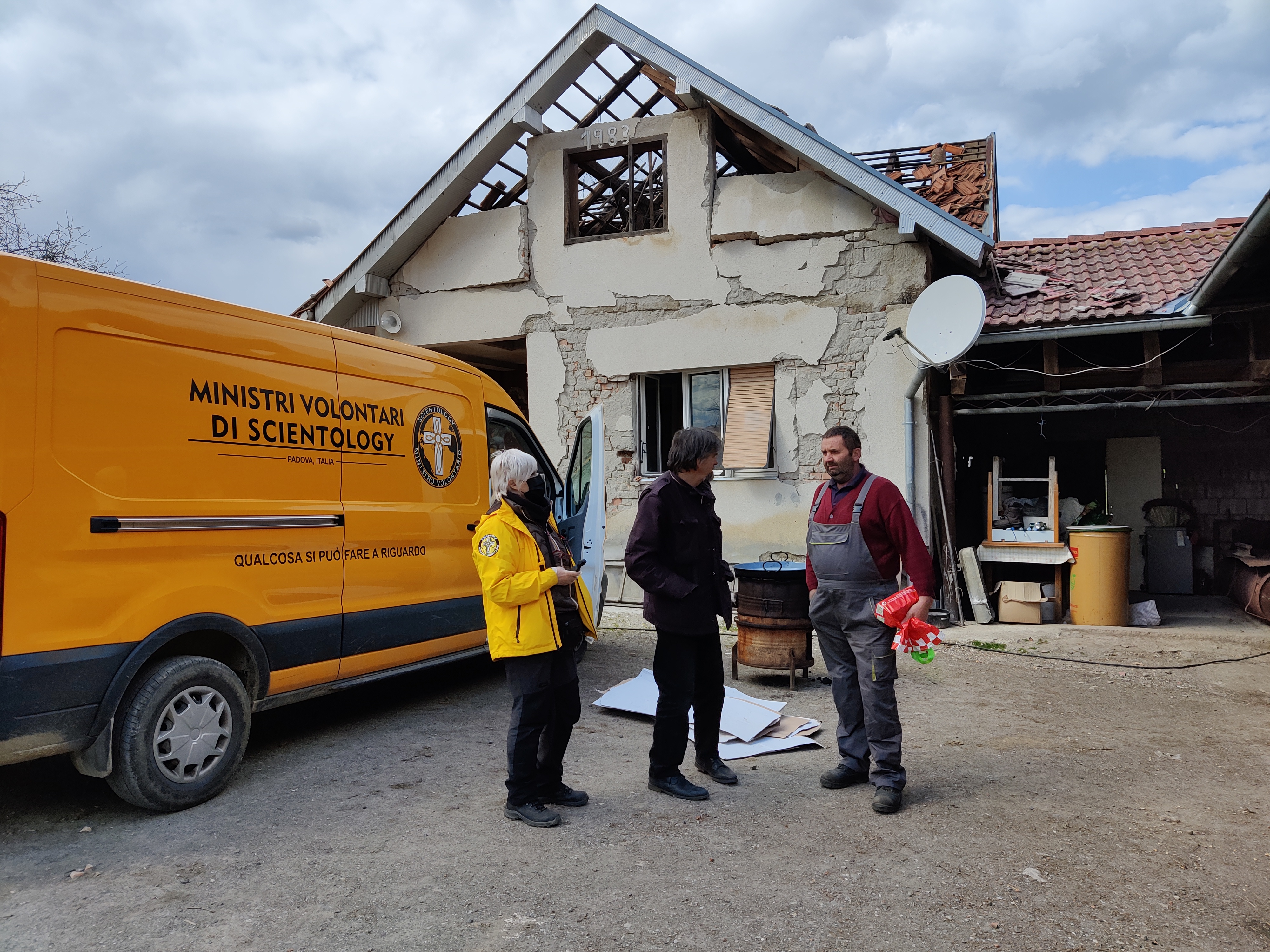 SIAMO IN FASE DI RINASCITA: ANCORA UN APPELLO A PADOVA PER I NOSTRI VICINI CROATI COLPITI DAL TERREMOTO. 