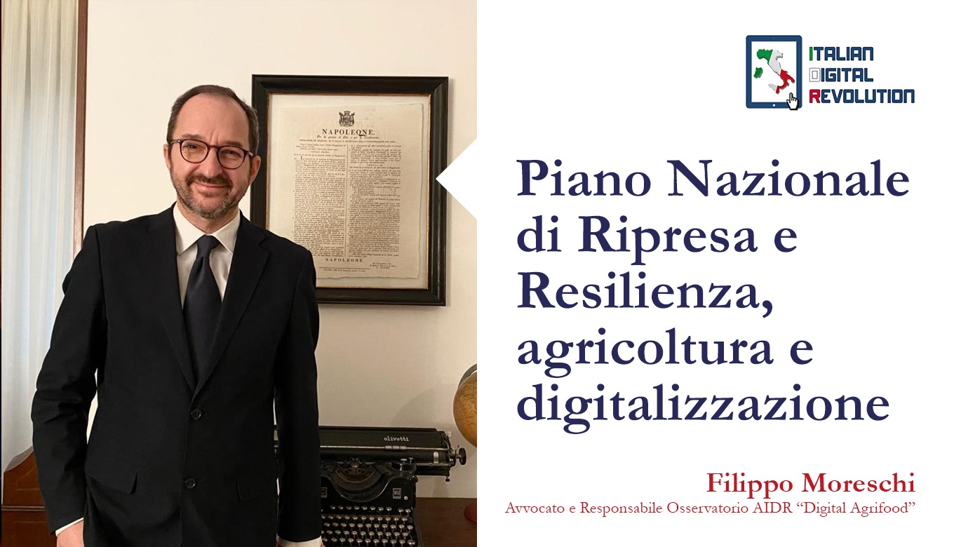 Piano nazionale di ripresa e resilienza, agricoltura e digitalizzazione