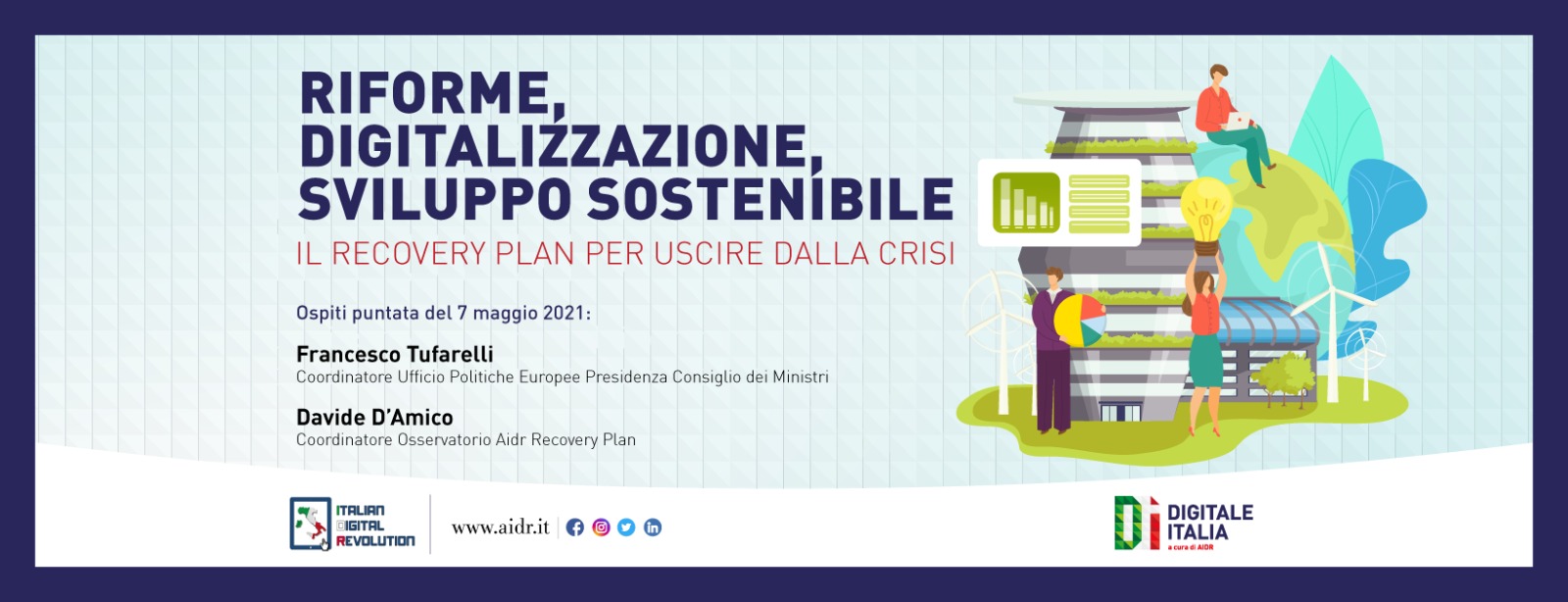 La digitalizzazione attraversa in modo trasversale il Recovery Plan