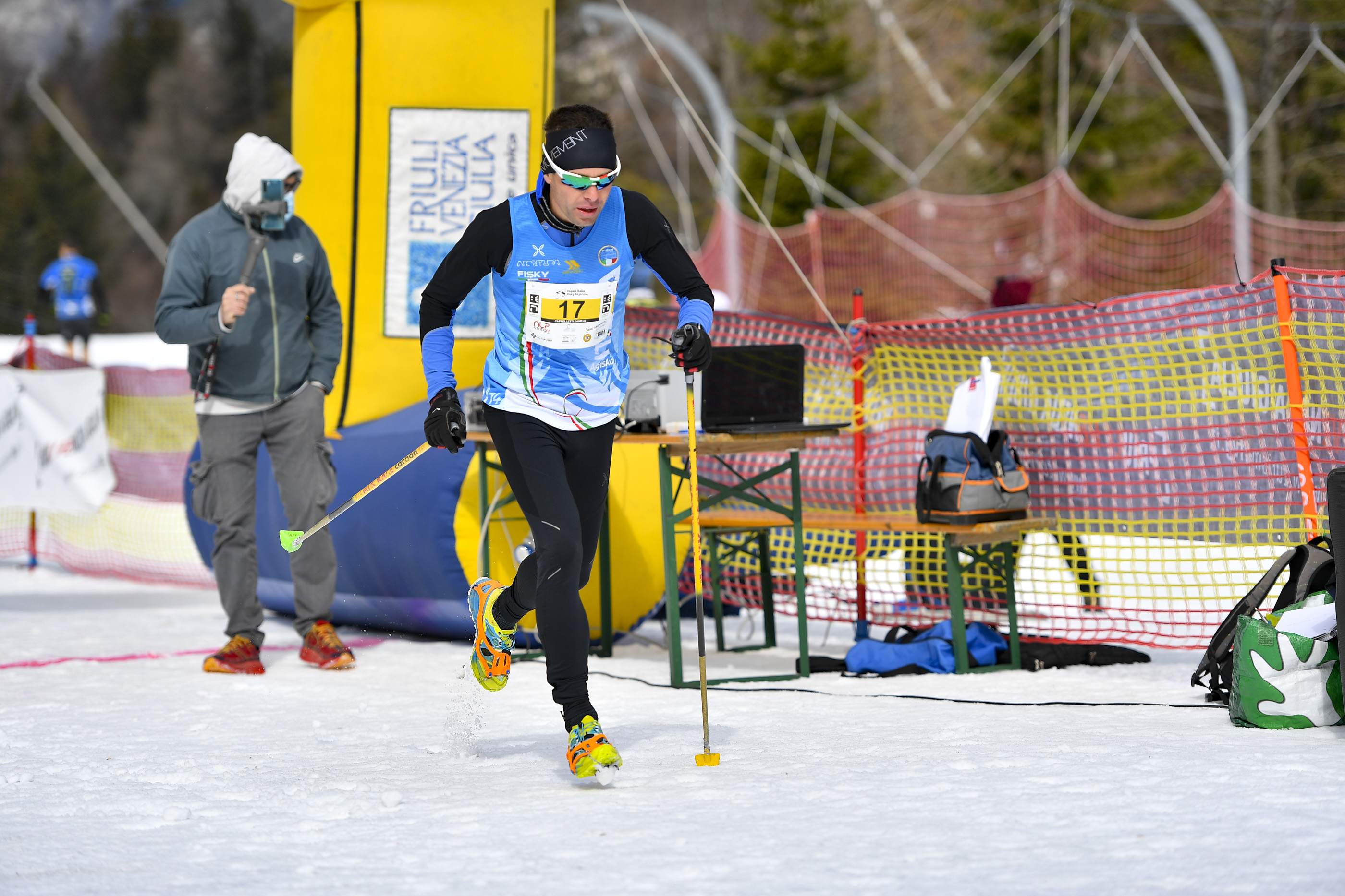 Daniele Cappelletti, 3° nella classifica finale della Coppa Italia di Sky Snow