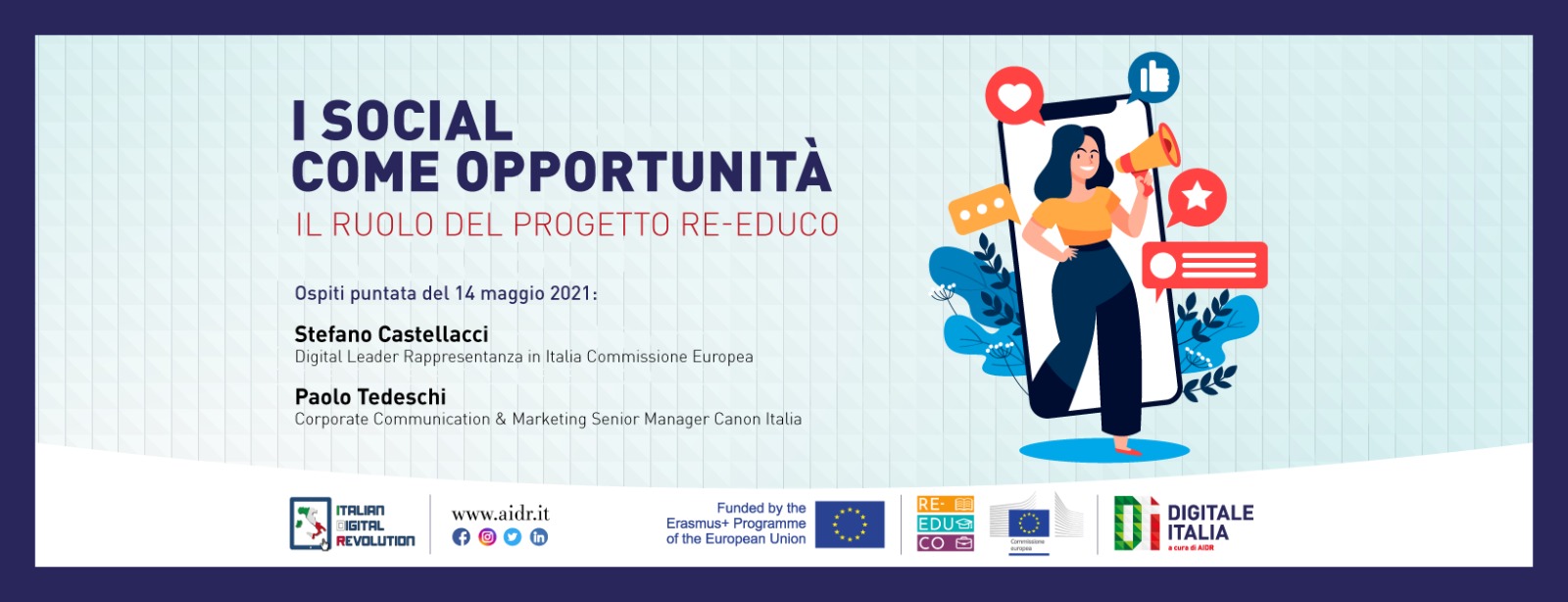 I social come opportunità, a Digitale Italia gli interventi della Commissione Europea