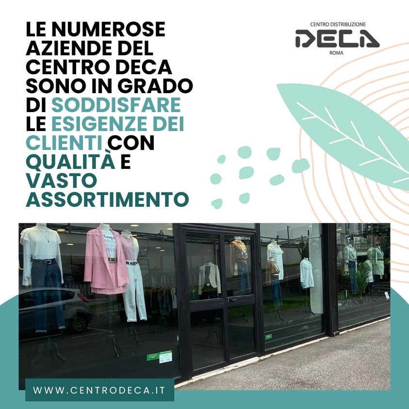 Ingrosso moda Roma dai colore al tuo store | Centro Deca