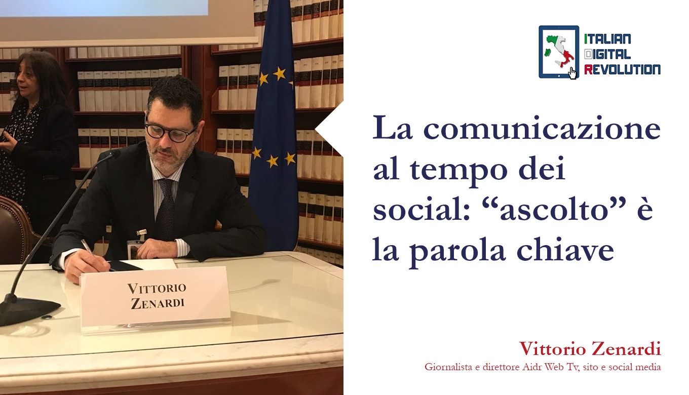 La comunicazione al tempo dei social: “ascolto” è la parola chiave 