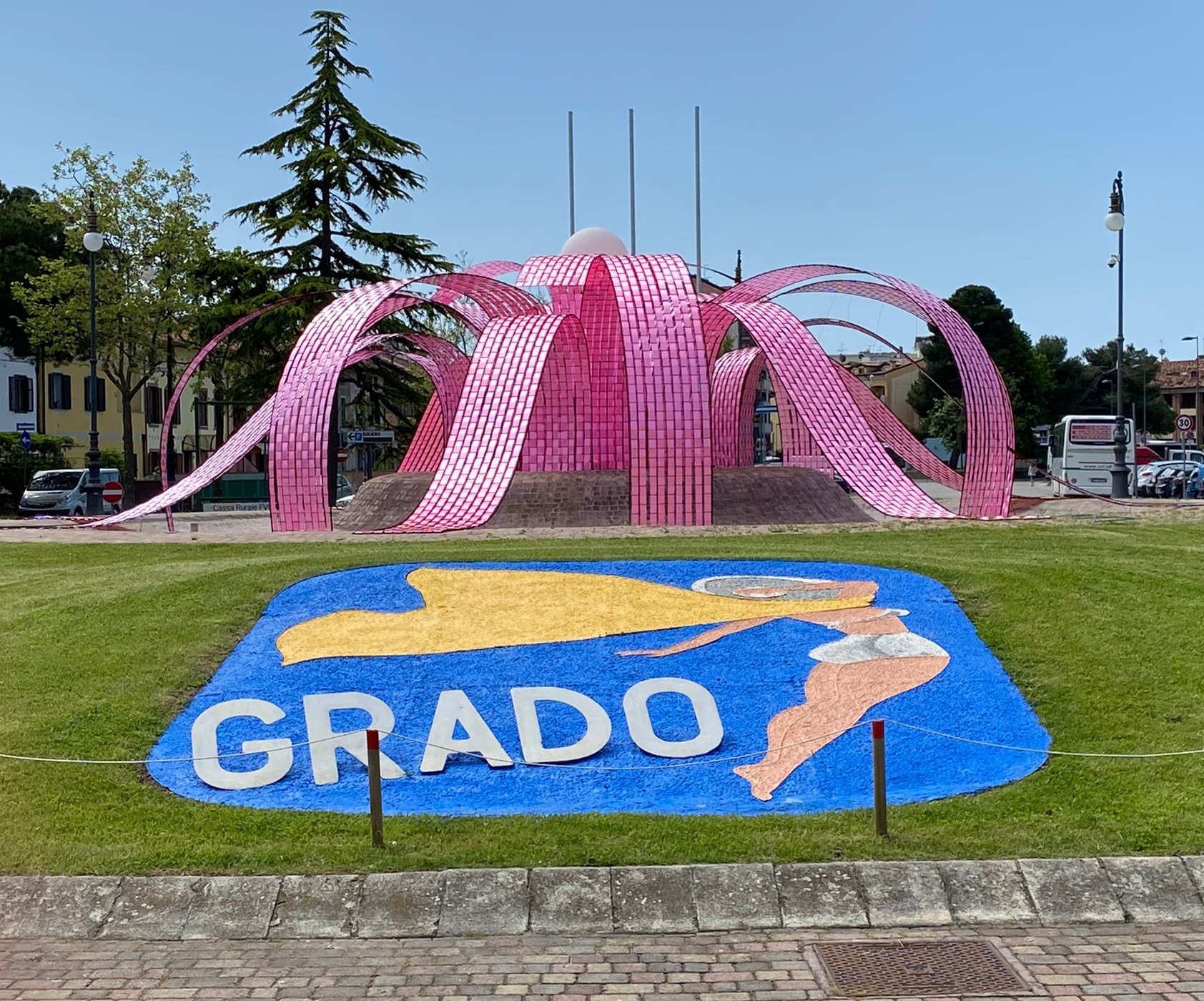 Grado in rosa per la 15^ tappa del Giro d’Italia. Domenica 23 maggio