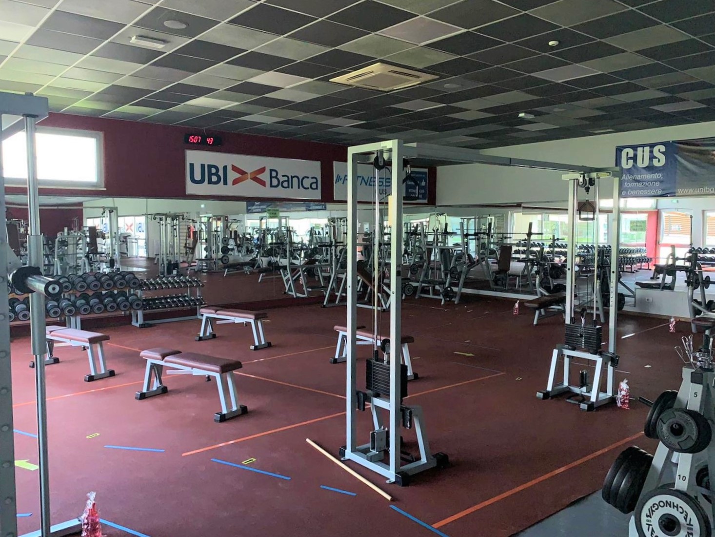 CUS Bergamo: pronti a ripartire. Il 1° giugno riapre la sala fitness