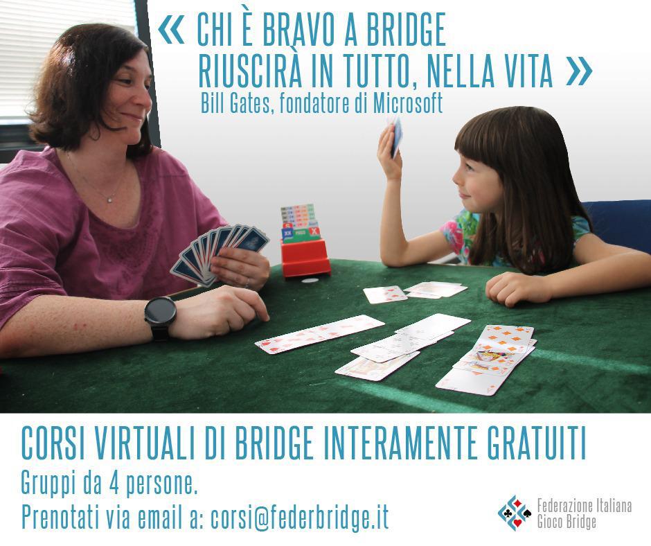 Nelle Marche la pandemia non ferma il “Bridge in Pista” La versione online si disputerà domenica 30 maggio alle ore 16.00