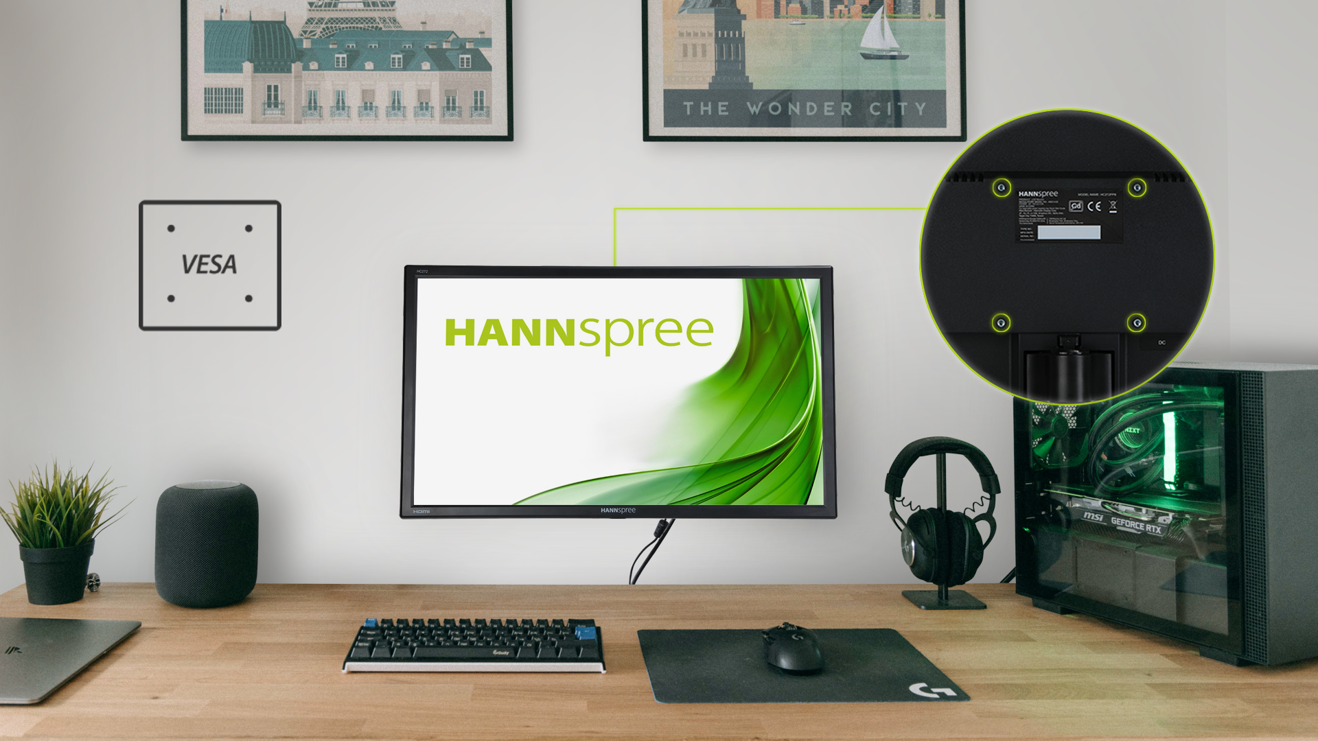 Monitor HC272PPB, l’alta risoluzione secondo HANNspree