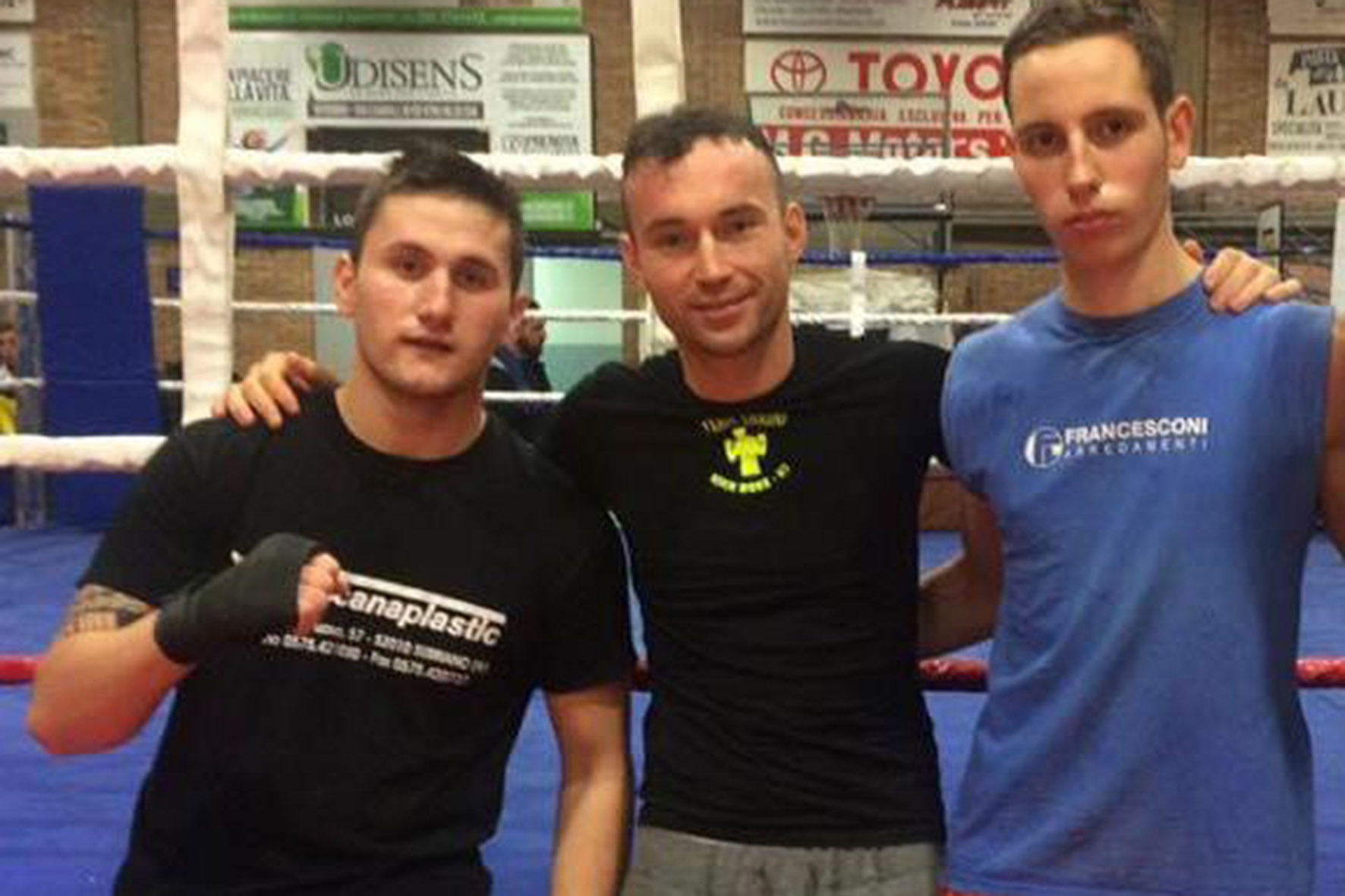 Sedici campioni di kickboxing combattono a “Le stelle del ring” 