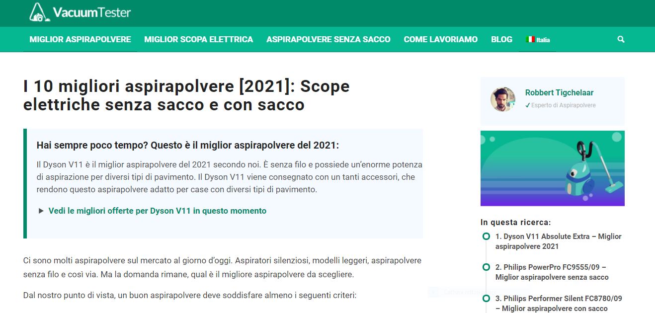 I migliori aspirapolvere: la potente “arma” per una casa pulita e sempre in ordine