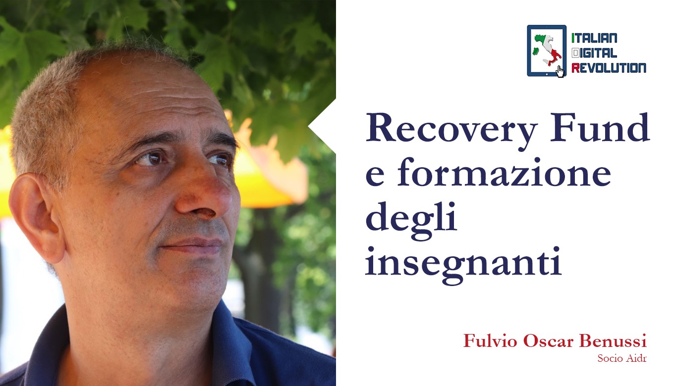 Recovery fund e formazione degli insegnanti