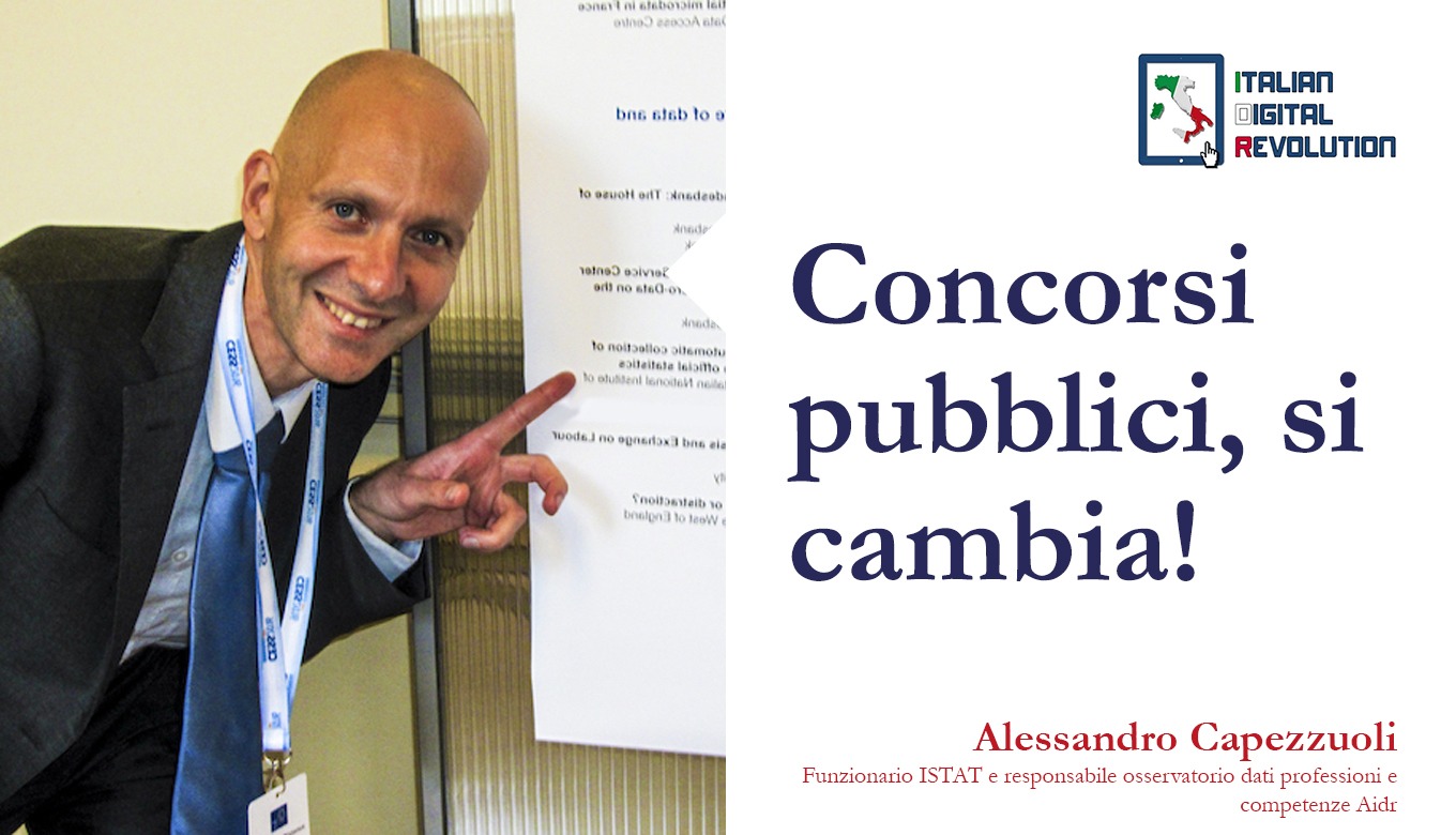 Concorsi pubblici, si cambia!