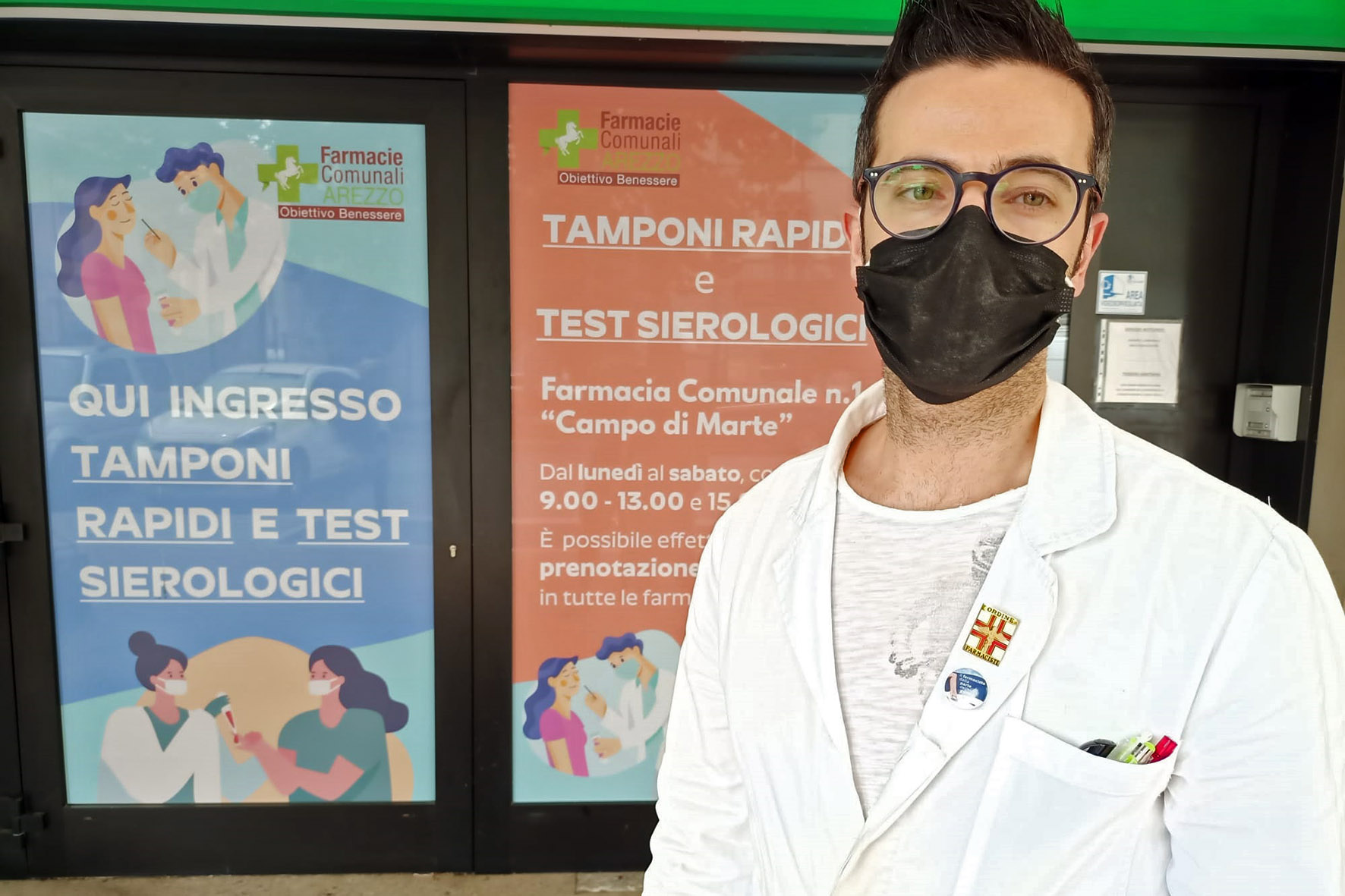 La farmacia “Campo di Marte” attiva la certificazione dei tamponi in inglese