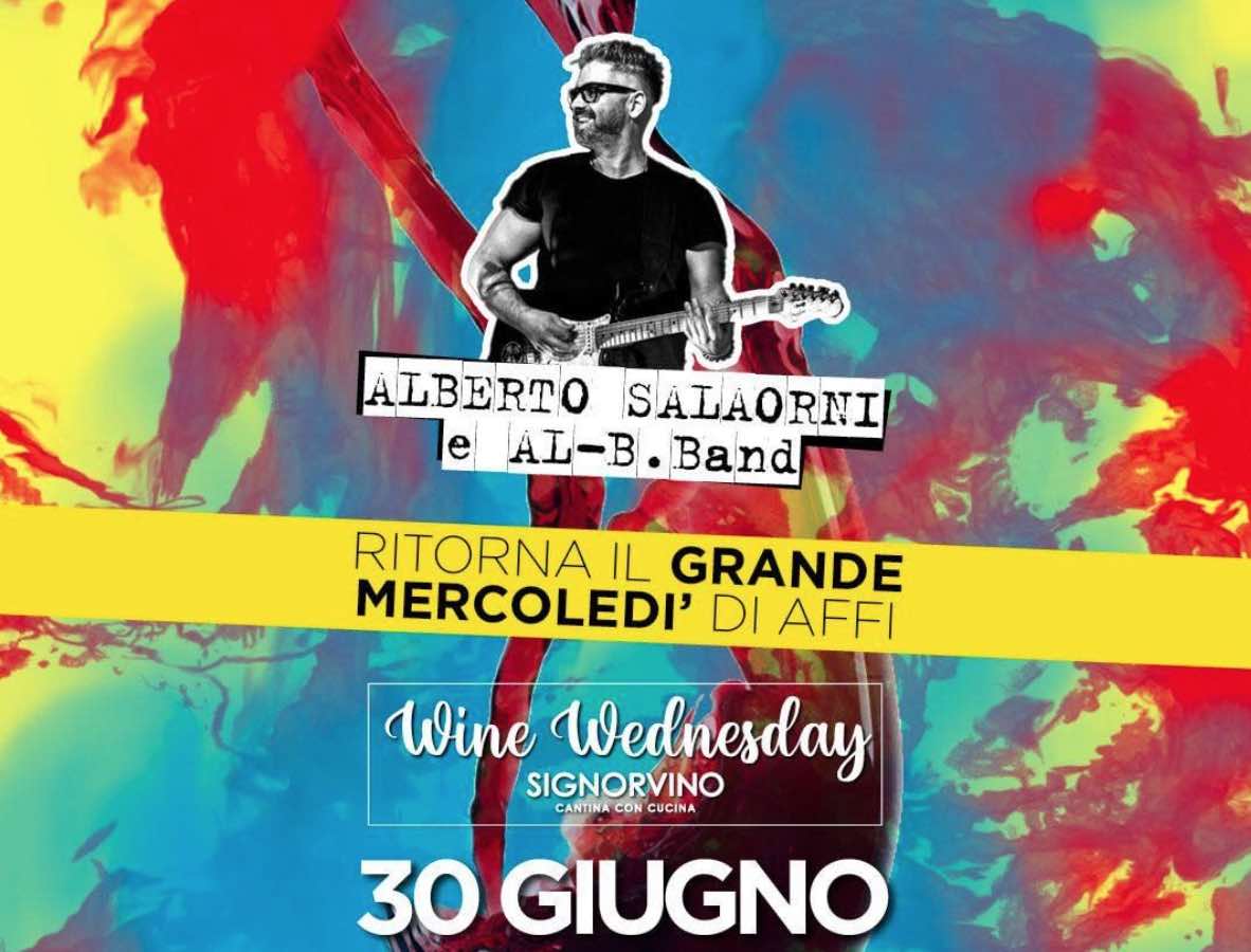  Alberto Salaorni & Al-B.Band il 30 giugno 2021 @ Signorvino Affi (VR)