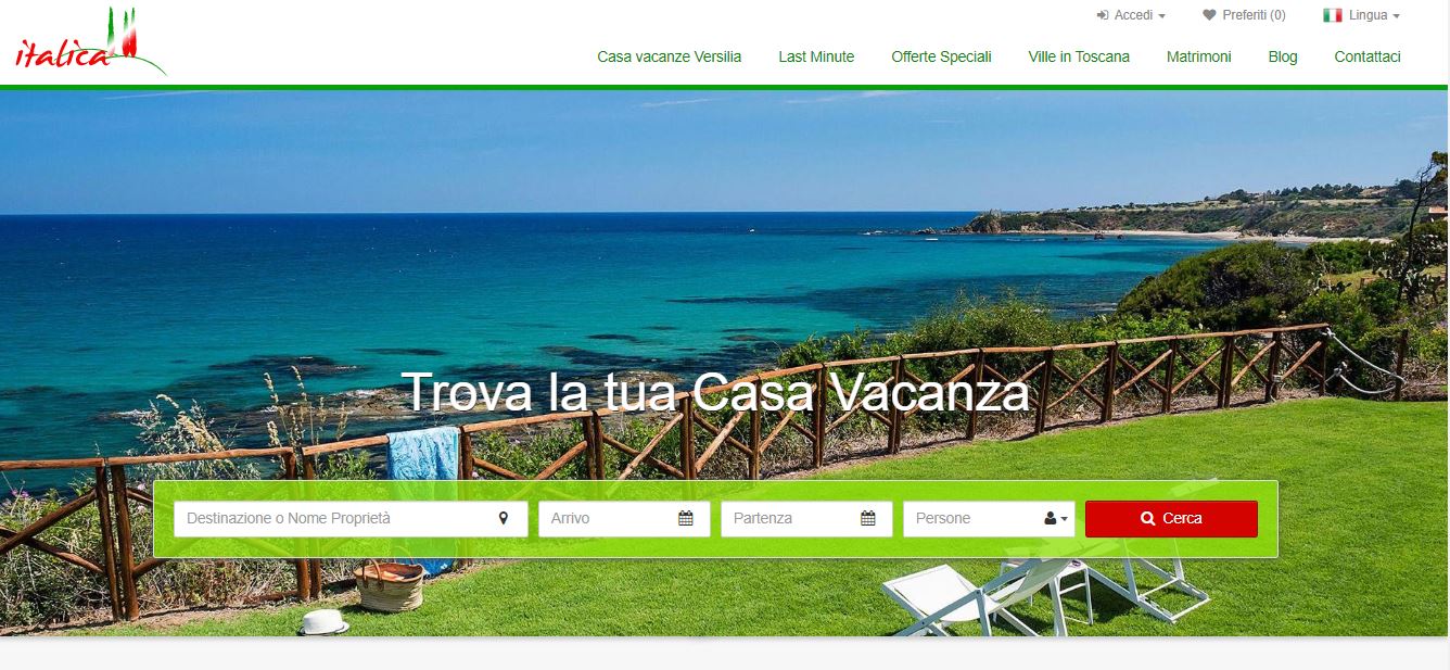 Italicarentals.com: ovvero il meglio di case vacanze e ville in affitto in Italia