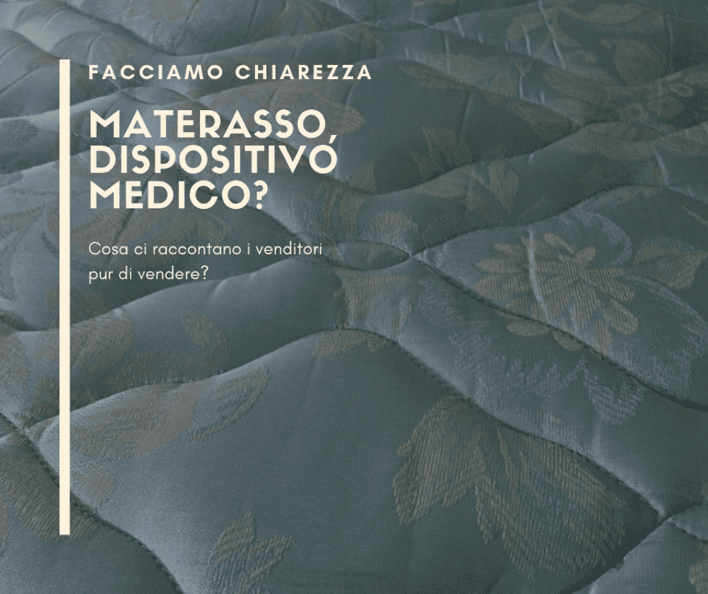 Marcatura CE Materassi come dispositivo medico