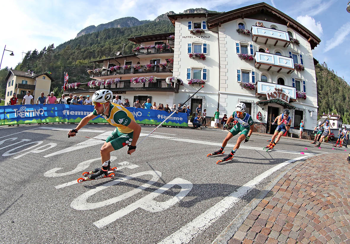 SPETTACOLO SKIROLL A 360 GRADI. NON SOLO MONDIALI IN VAL DI FIEMME