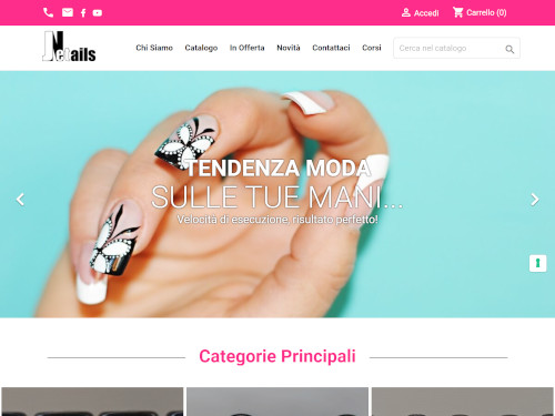 Jet Nails: vendita di kit per la ricostruzione unghie e corsi