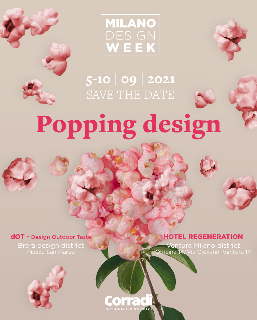 Il Popping Design di Corradi invade il Fuorisalone