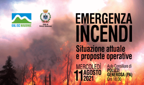 Gal Madonie, solidarietà alle popolazioni e agli allevatori e agricoltori colpiti dagli incendi di questi giorni