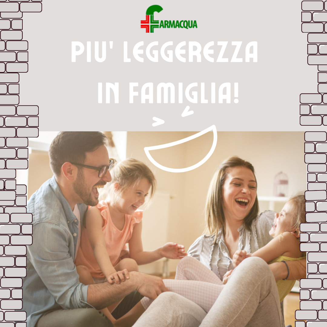 Le soluzioni Farmacqua per le famiglie