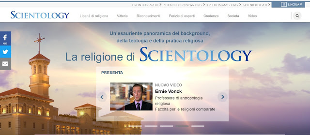 DOVE TROVARE LE CORRETTE INFORMAZIONI SU SCIENTOLOGY?