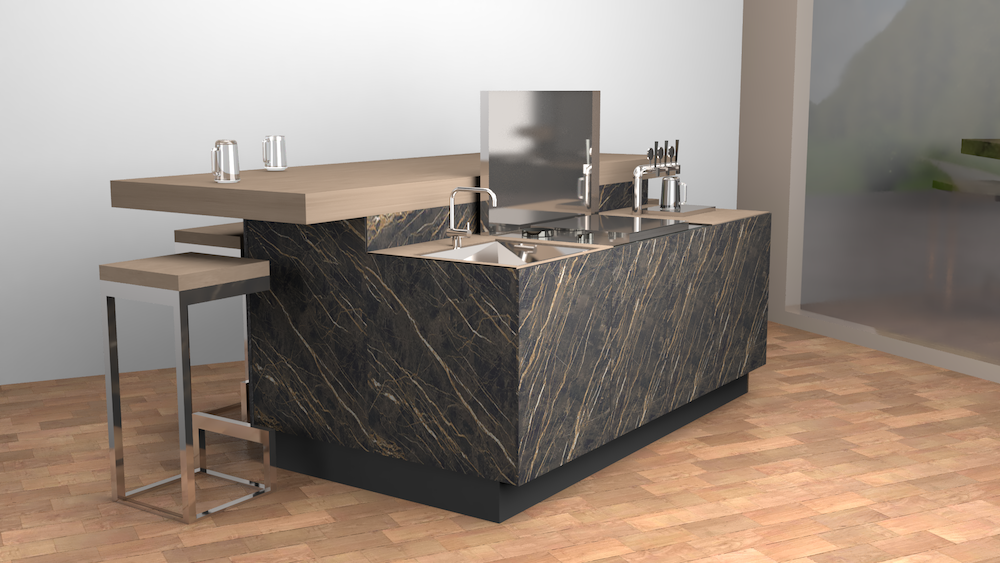 VezzDesign al Fuorisalone con le innovative cucine in acciaio