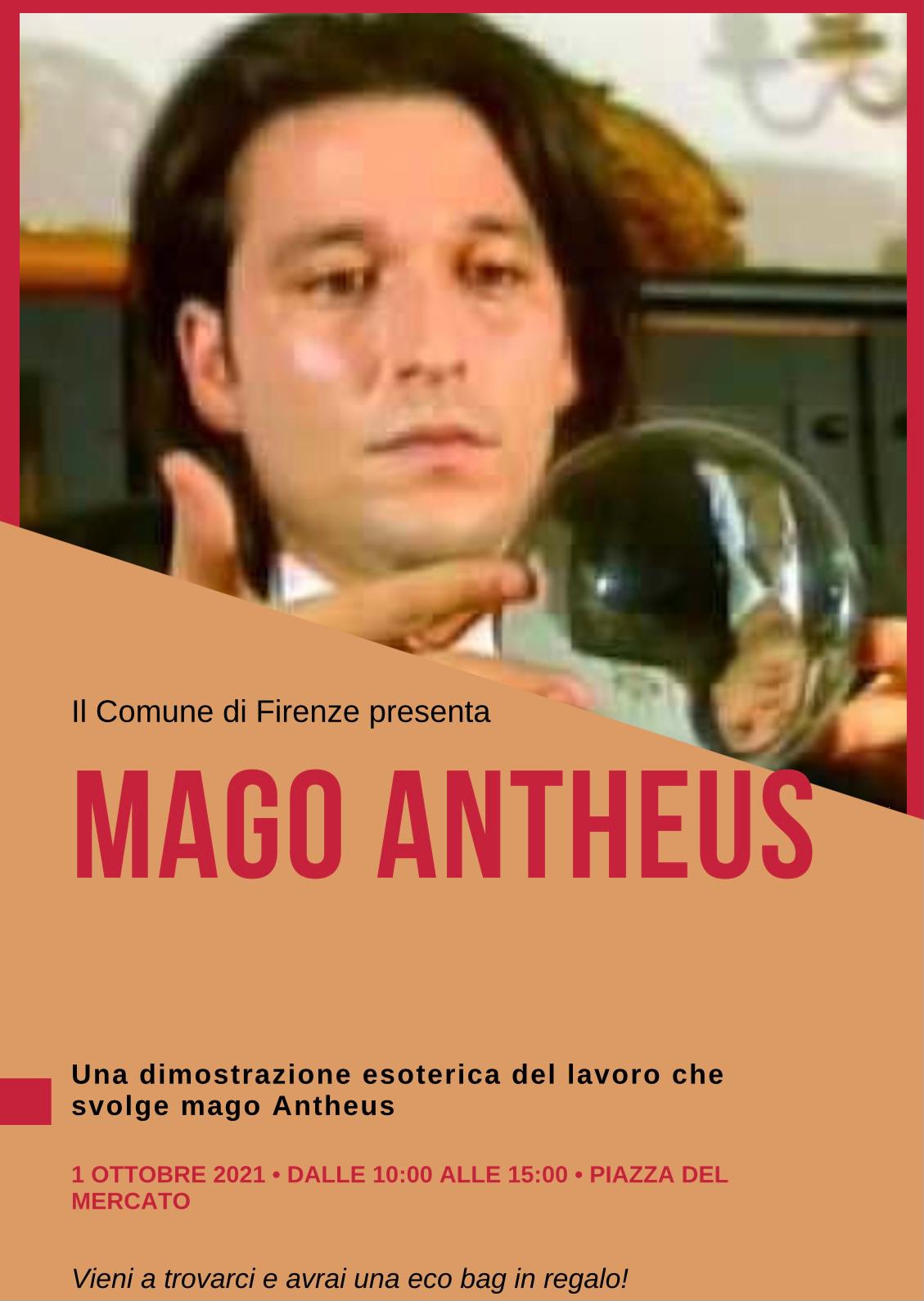 Mago Antheus annuncia un convegno a Firenze