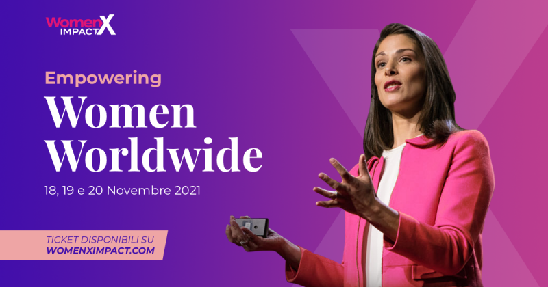 CODERBLOCK RENDE IMMERSIVO IL SUMMIT INTERNAZIONALE WOMENX IMPACT (FICO EATALY WORLD, 18-21 NOVEMBRE 2021)