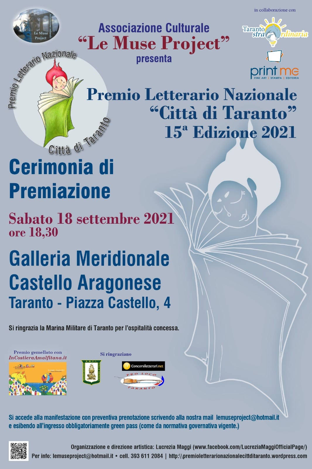 Cerimonia di Premiazione Premio Letterario Nazionale Città di Taranto