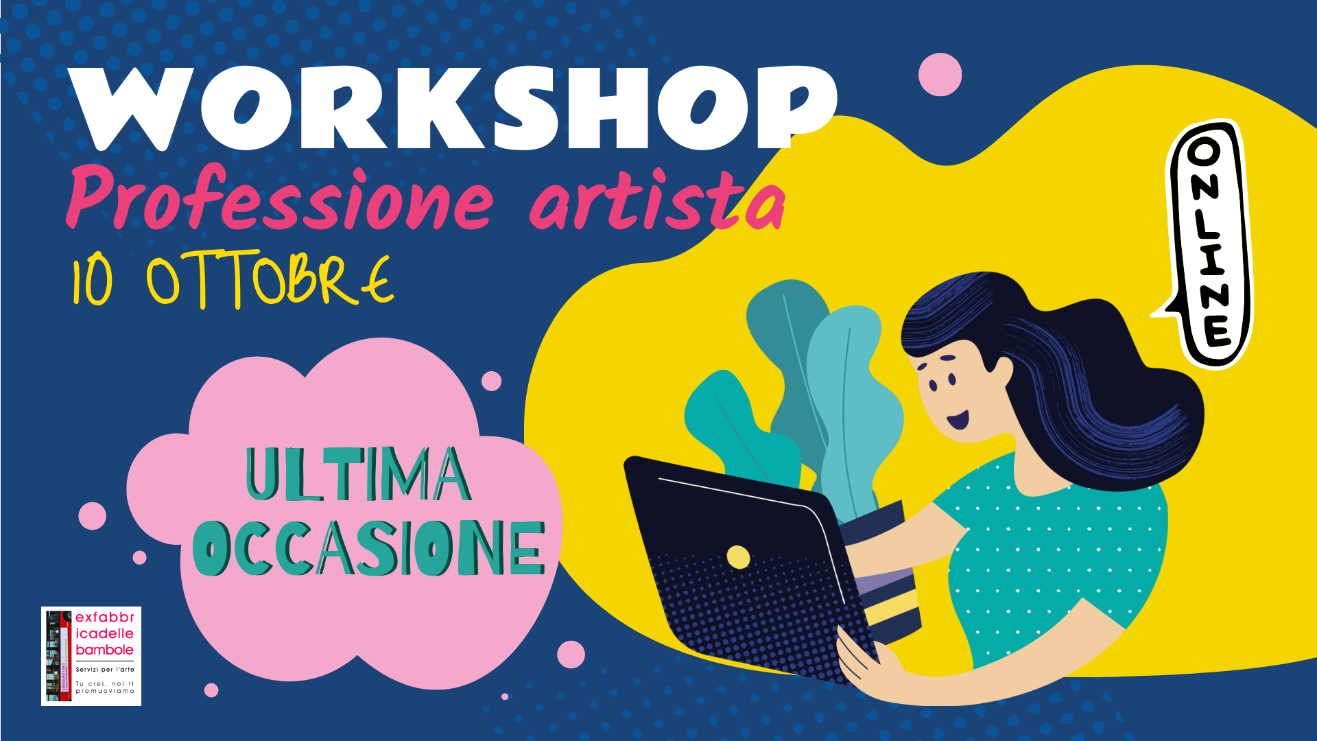 Workshop on-line | Professione artista | 10 ottobre