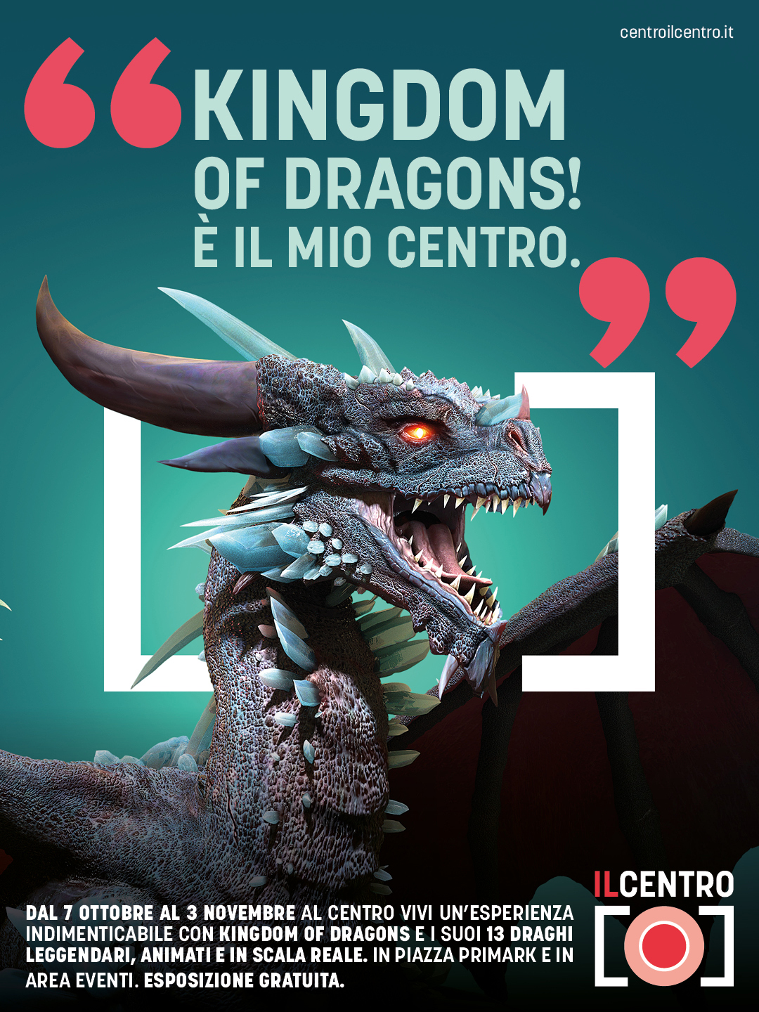 A Il Centro arriva Kingdom of Dragons, un viaggio nel fuoco della leggenda