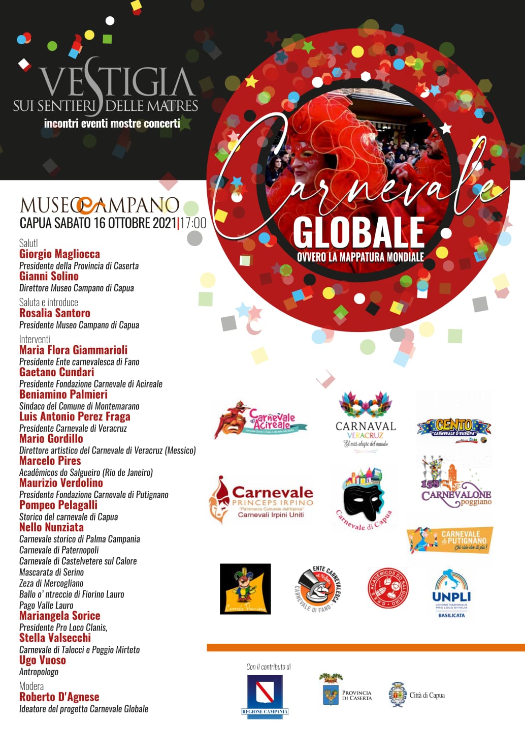 AL VIA IL PROGETTO CARNEVALE GLOBALE